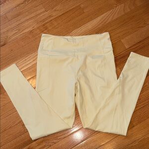 Victoria's Secret Light Yellow Leggings